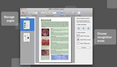ABBYY FineReader Express Mac – OCR图片文字识别软件 <span style='color:#ff0000;'>v3.7.2</span>的预览图