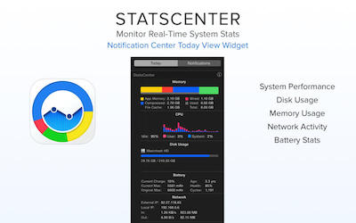 StatsCenter mac的预览图