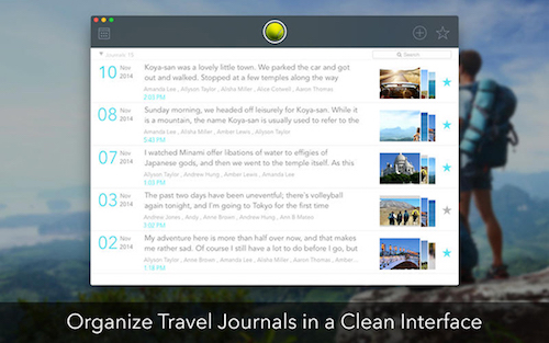 Travel Journal mac的预览图