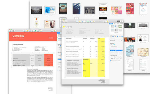 Templates for Pages mac <span style='color:#ff0000;'>v5.2</span>的预览图