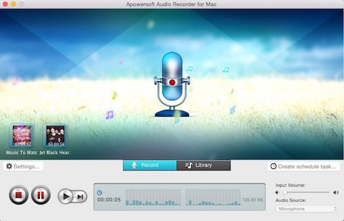 Apowersoft Audio Recorder mac <span style='color:#ff0000;'>v2.3.9</span>的预览图