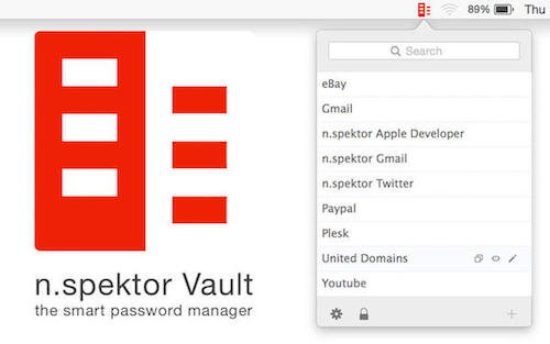 Vault Password Manager Plus mac <span style='color:#ff0000;'>v2.6.0</span>的预览图