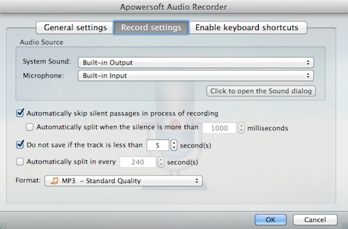 Apowersoft Audio Recorder mac <span style='color:#ff0000;'>v2.3.9</span>的预览图
