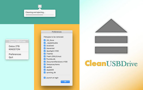 CleanUSBDrive Mac – 外接设备.DS_Store文件清理工具 <span style='color:#ff0000;'>v1.5.1</span>的预览图