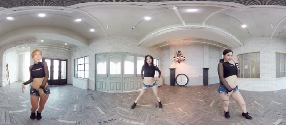 [全景]韩国女团dimepiece齐臀短裤热舞的预览图