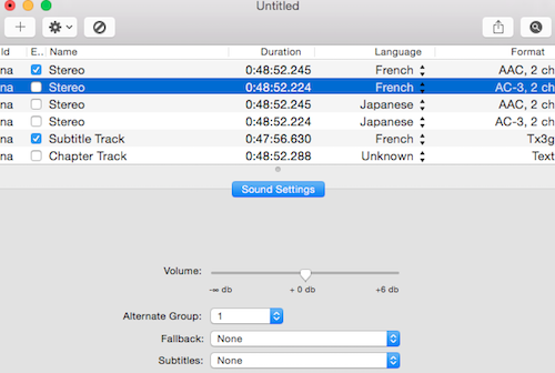 Subler Mac – 视频添加字幕及视频格式转换软件 <span style='color:#ff0000;'>v1.2.5</span>的预览图