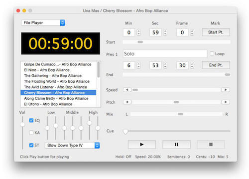 Amazing Slow Downer Mac – 混音播放工具 <span style='color:#ff0000;'>v3.5.7</span>的预览图