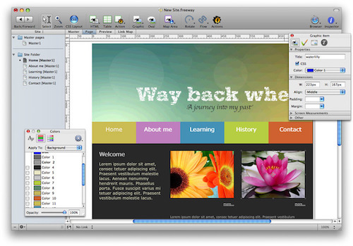 Freeway Pro Mac – 专业易用的可视化网页开发工具 <span style='color:#ff0000;'>v7.1.4</span>的预览图
