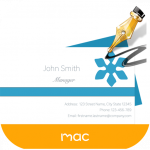 Blue Penguin Business Card Designer Mac – 名片设计工具 <span style='color:#ff0000;'>v3.0</span>