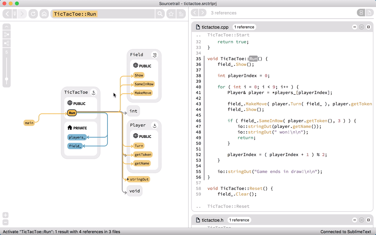 Sourcetrail Mac – C/C++和Java的跨平台源代码浏览器 <span style='color:#ff0000;'>v0.12.25</span>的预览图