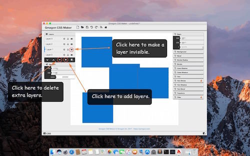 Gmagon CSS Maker Mac – CSS代码生成器 <span style='color:#ff0000;'>v2.0(201709071050)</span>的预览图