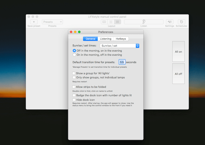 LIFXStyle Mac – LIFX灯泡照明控制软件 <span style='color:#ff0000;'>v3.0.6</span>的预览图