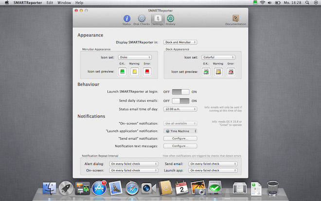 SMARTReporter Mac – 硬盘检测工具 <span style='color:#ff0000;'>v3.1.15(2284)</span>的预览图