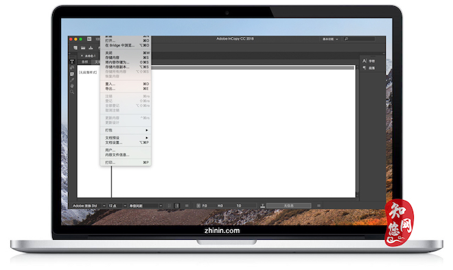 Adobe InCopy CC 2018 Mac – 写作编辑软件 <span style='color:#ff0000;'>v13.1.0.76</span>的预览图