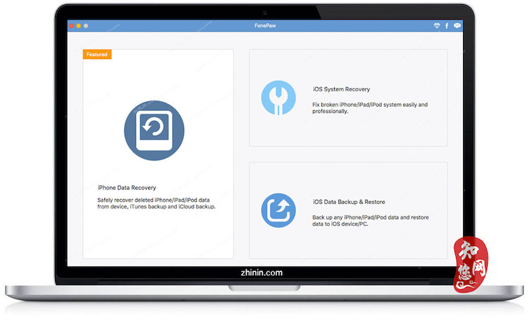 FonePaw iPhone Data Recovery Mac破解版软件知您网免费下载