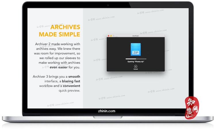 Archiver Mac破解版软件知您网免费下载