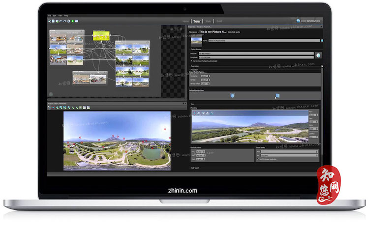 Panotour Pro Mac 360°虚拟全景导览图制作工具 <span style='color:#ff0000;'>v2.5.14</span>的预览图