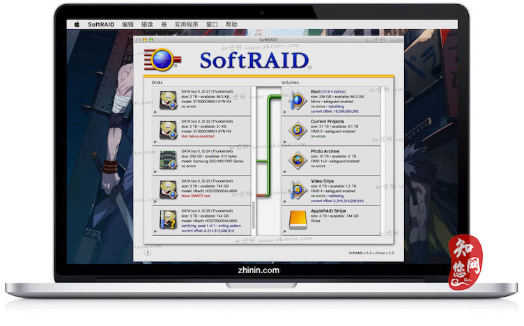 SoftRAID Mac破解版软件知您网免费下载
