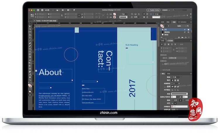 Adobe InDesign CC 2019 Mac 专业排版软件 <span style='color:#ff0000;'>v14.0.2</span>的预览图
