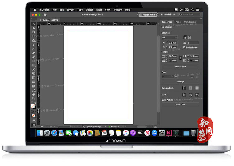 Adobe InDesign 2021 Mac破解版软件知您网免费下载
