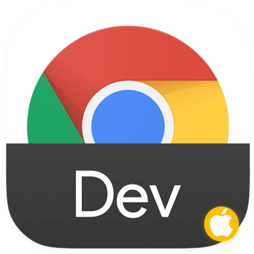 Google Chrome Dev Mac 谷歌浏览器开发者版