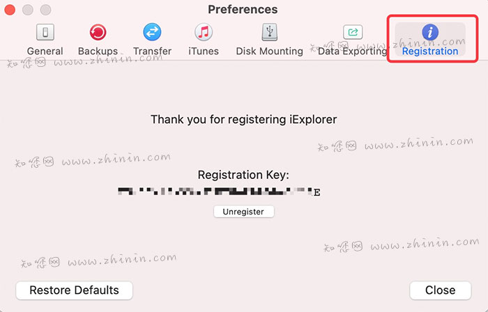 iExplorer Mac破解版 iPhone/iPad设备管理工具 <span style='color:#ff0000;'>v4.6.0</span>的预览图