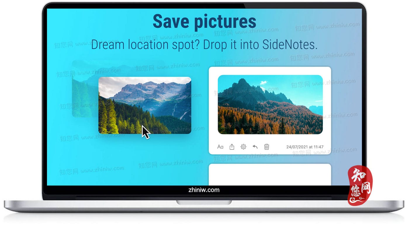 SideNotes Mac破解版软件知您网免费下载