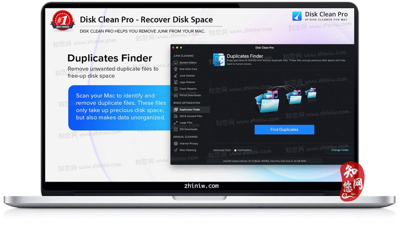 Disk Clean Pro Mac破解版软件知您网免费下载