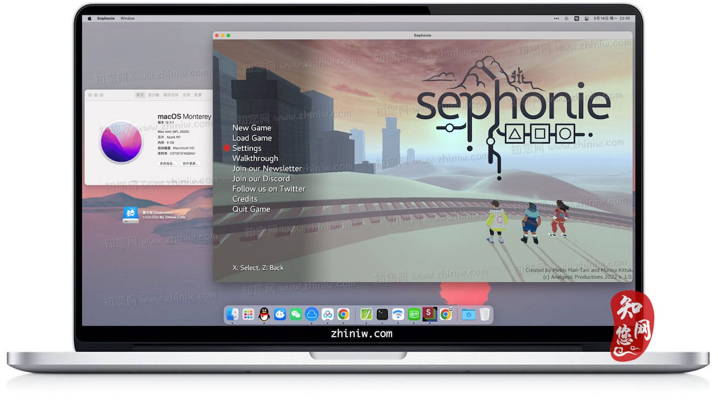 塞芬妮(Sephonie) Mac游戏免费版知您网免费下载