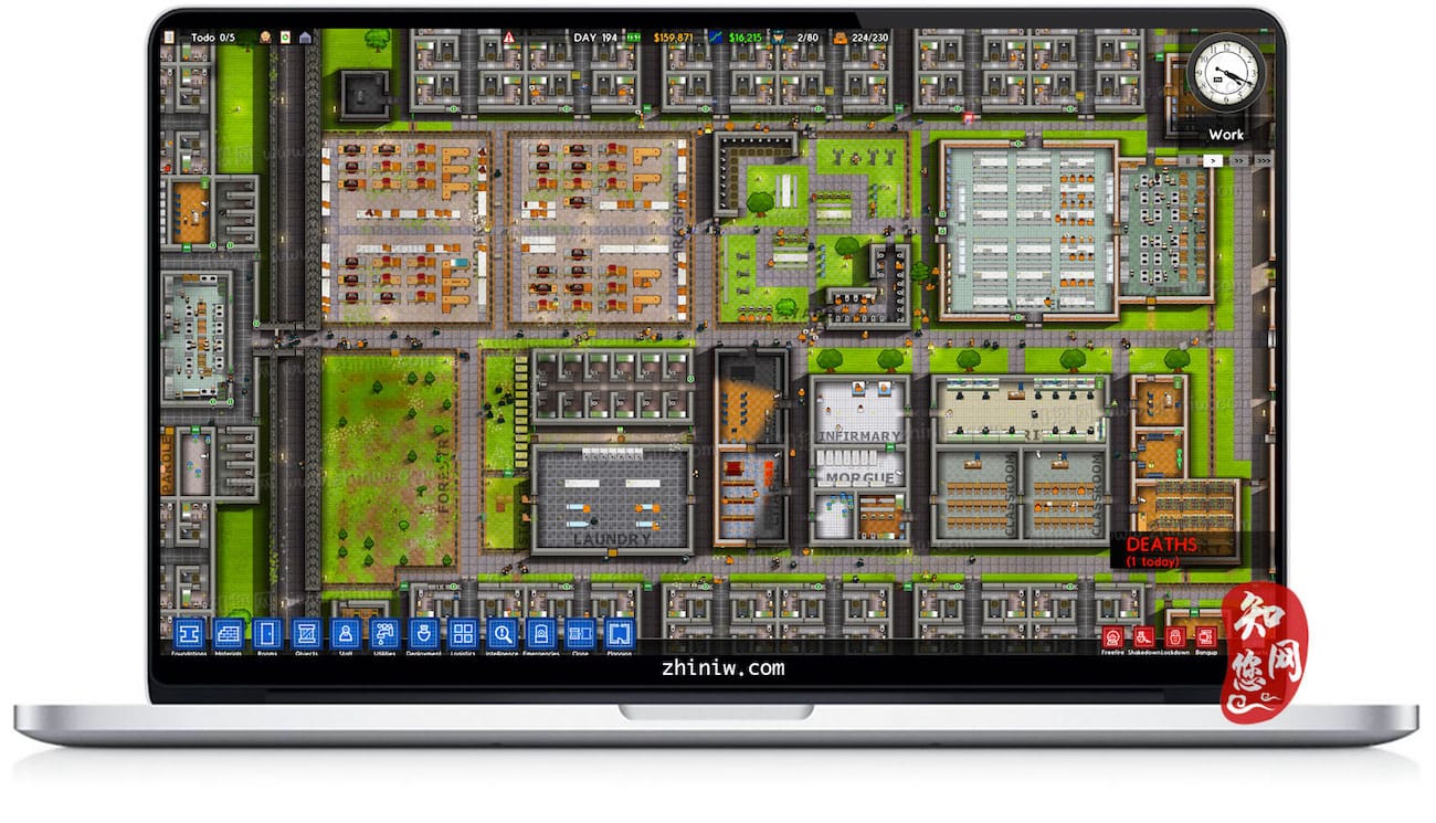 Prison Architect Mac(监狱建筑师) Mac游戏破解版知您网免费下载