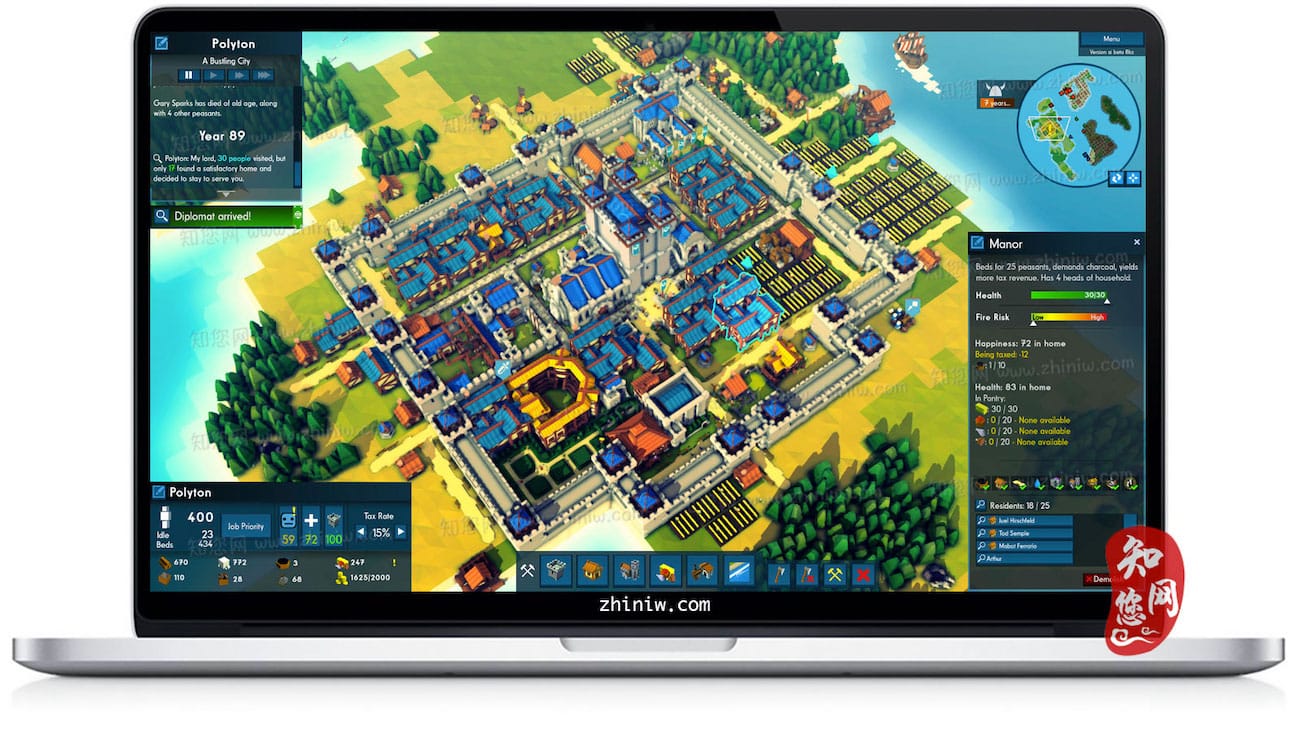 王国与城堡(Kingdoms and Castles) Mac游戏破解版知您网免费下载