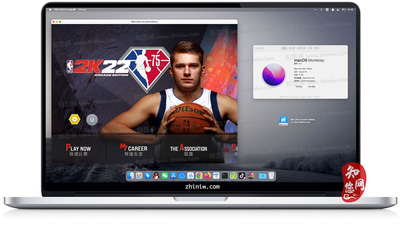 NBA 2K22 Arcade Edition Mac游戏破解版知您网免费下载