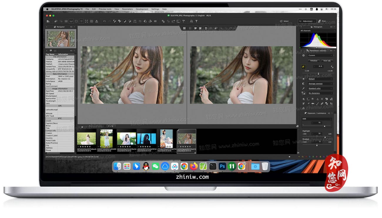 SILKYPIX JPEG Photography 11 English Mac软件破解版知您网免费下载