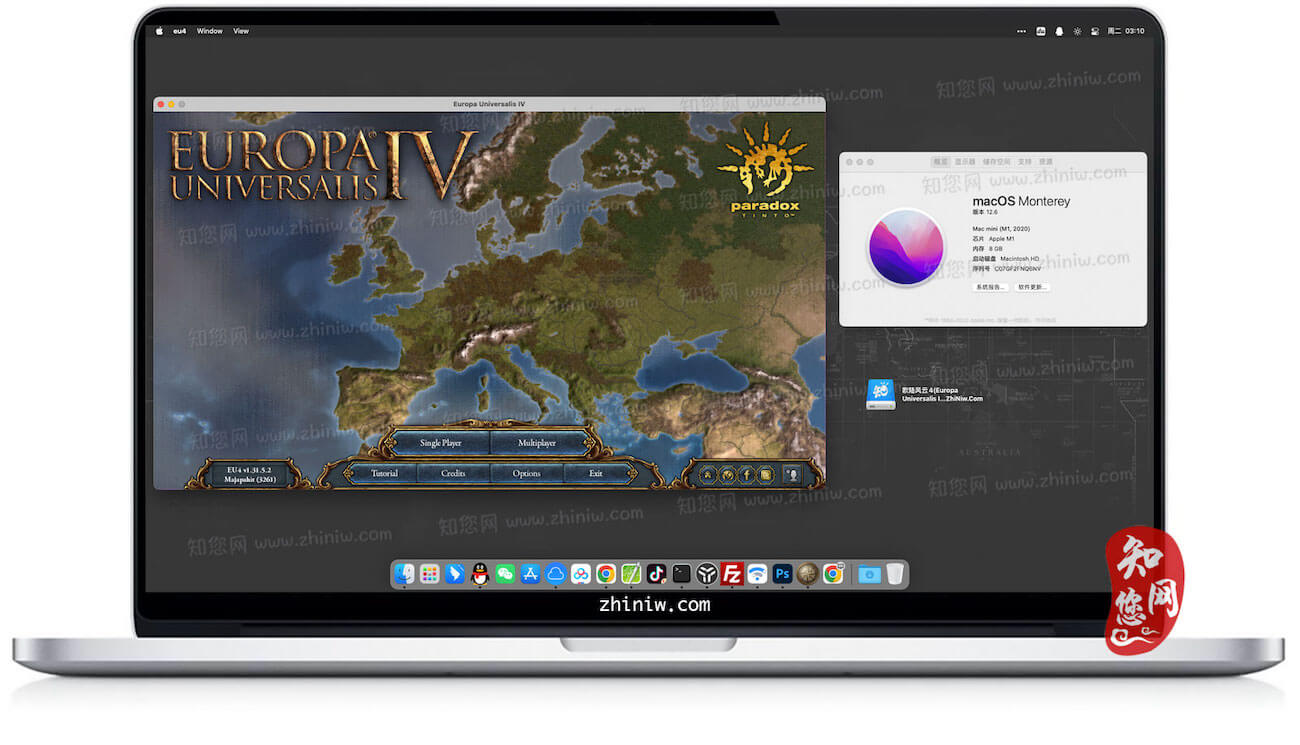欧陆风云4(Europa Universalis IV) Mac游戏破解版知您网免费下载