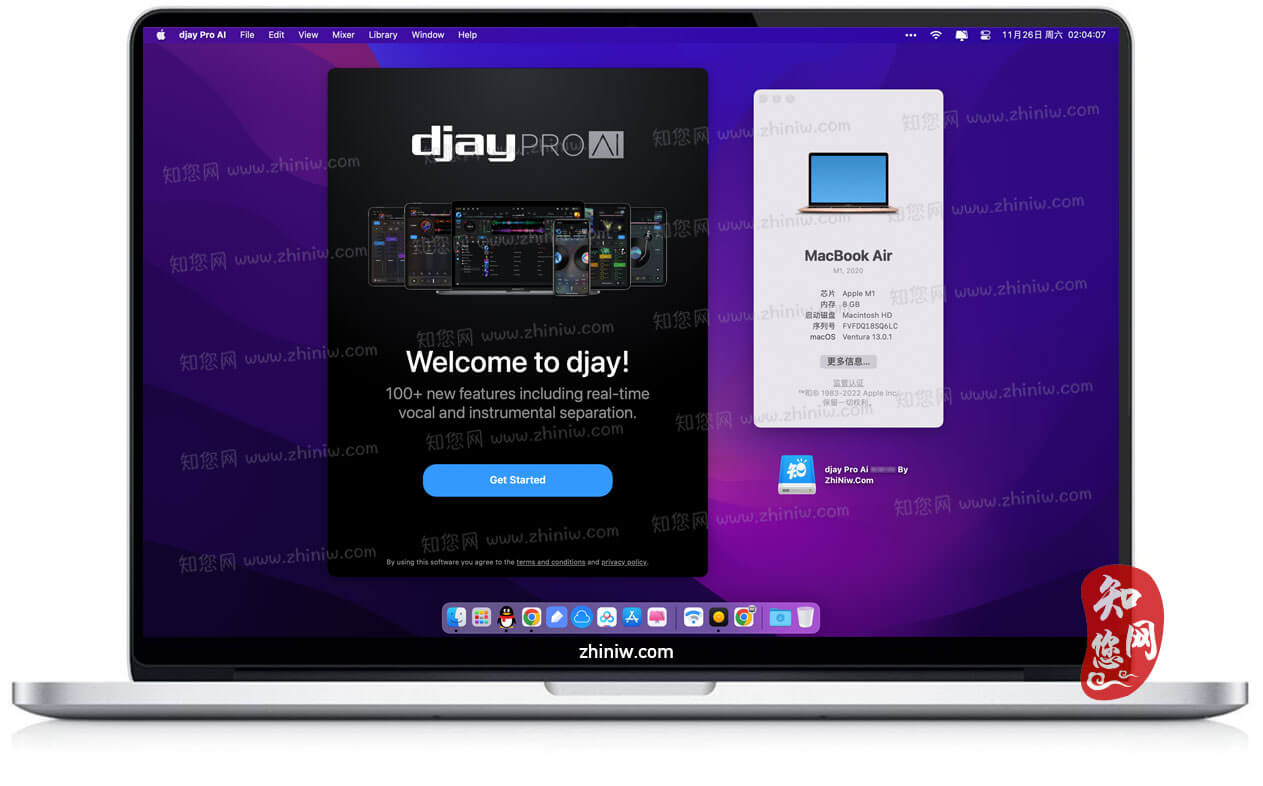 djay Pro Ai Mac破解版软件知您网免费下载