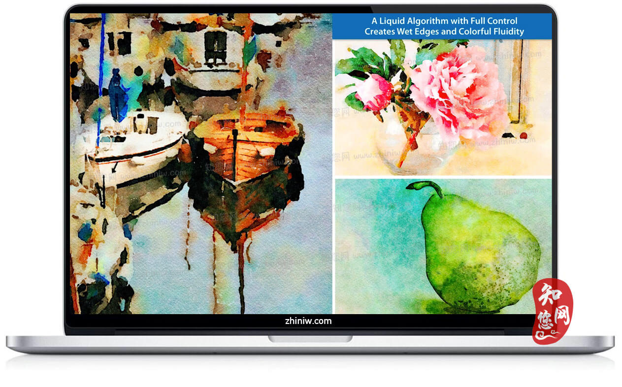 JixiPix Watercolor Studio Pro Mac软件破解版知您网免费下载