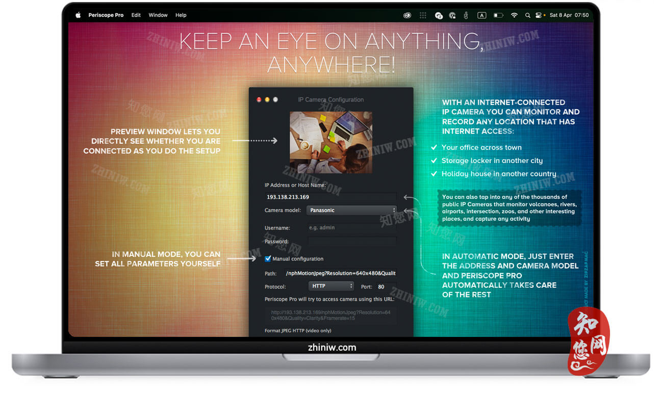 Periscope Pro for Mac破解版知您网免费下载