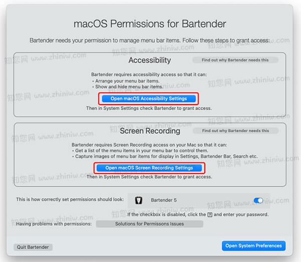 Bartender 5 Mac破解版知您网详细描述的截图
