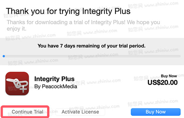 Integrity Plus Mac破解版知您网详细描述的截图